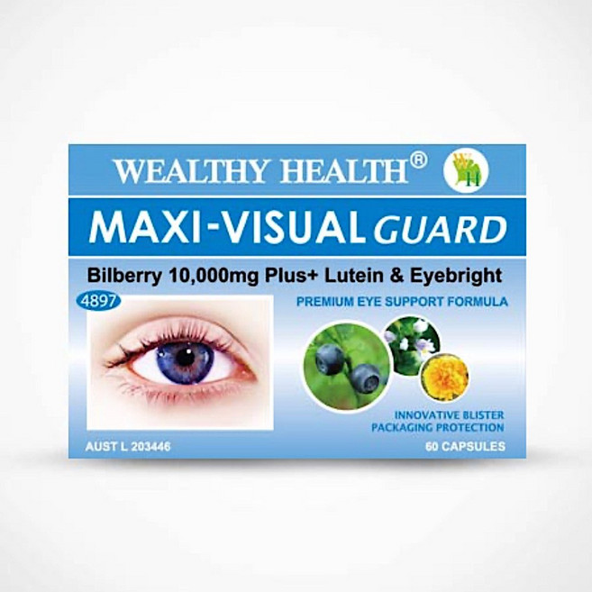 호주 웰시헬스 빌베리 10000 루테인 아이블라이트 60정, 1개