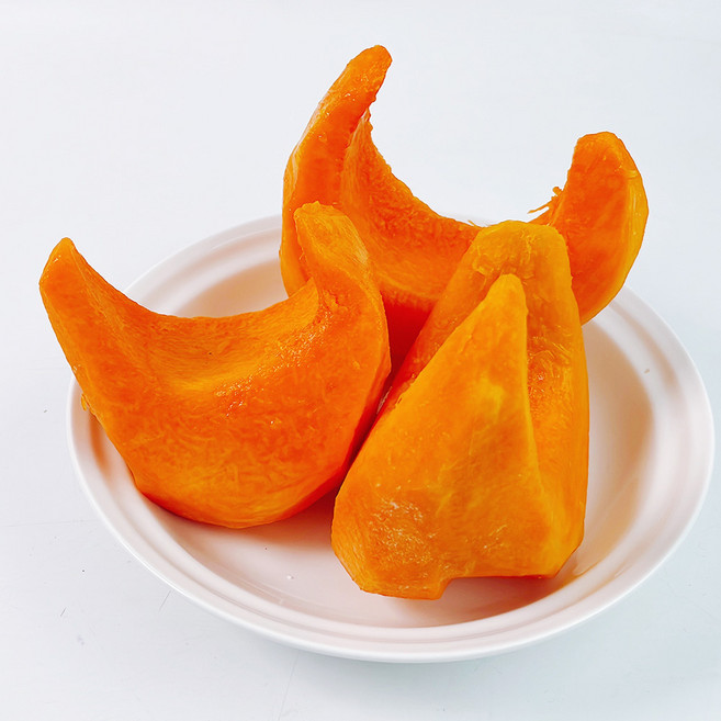 달콤하고 진한 손질된 늙은호박 3kg, 1박스