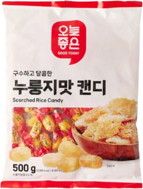 오늘좋은 누룽지맛 캔디, 2개, 500g
