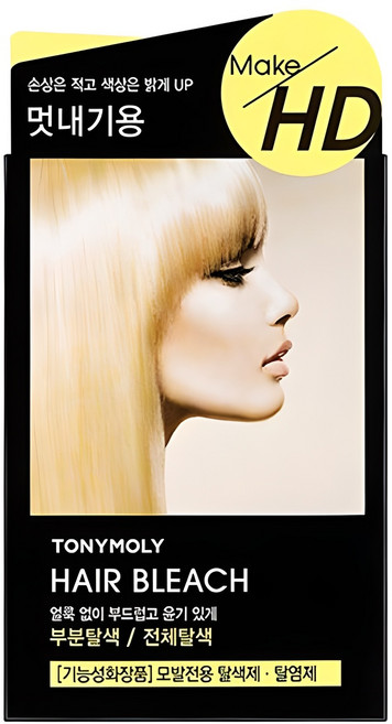 토니모리 메이크 에이치디 헤어 블리치 탈색제, 1개