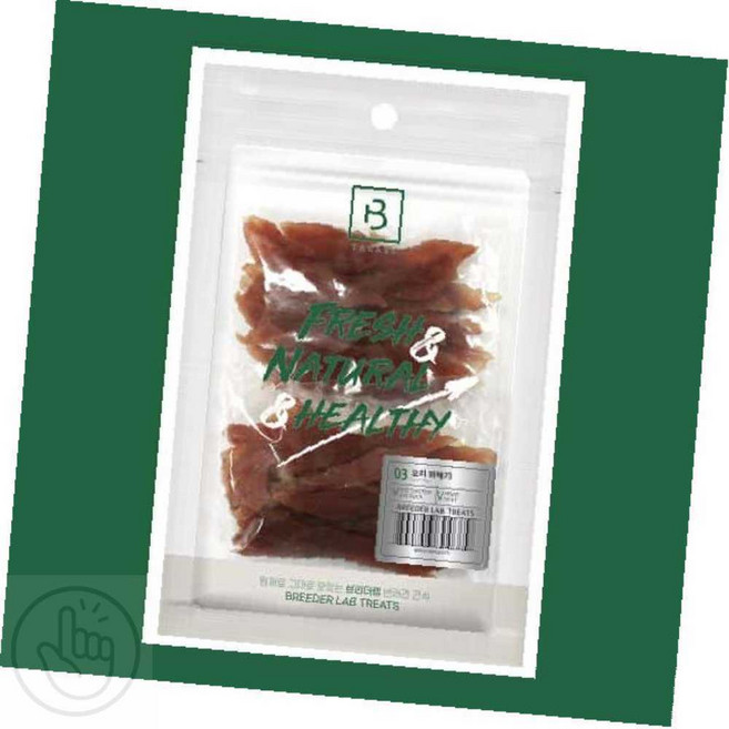 내픽 간식 오리꽈배기 180g