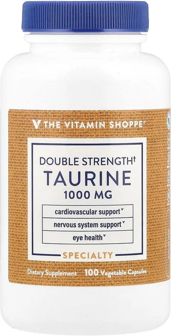새해 첫좋은선물 The Vitamin Shoppe 타우린 1000mg 베지 캡슐 100정 제대로 할인합니다, TheVitaminShoppe타우린1000mg베지캡슐1, 1개 - 쿠팡