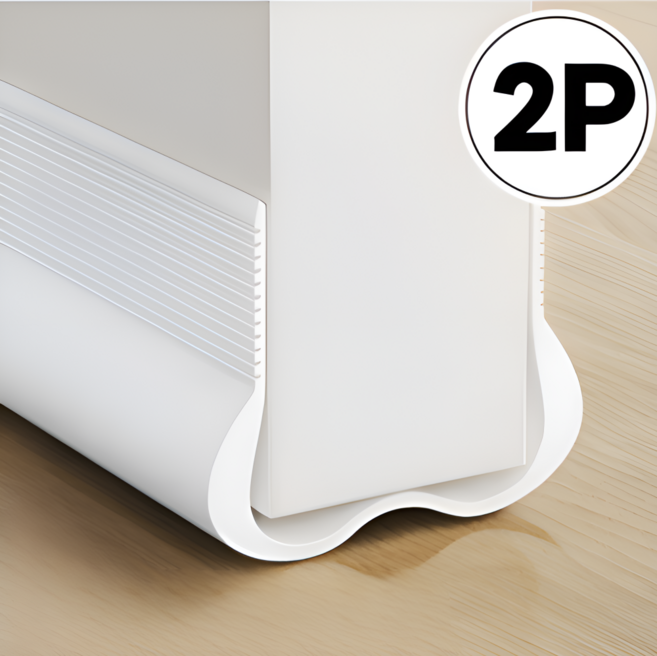 우디밸리 사계절 완벽차단 문틈 틈새 막이, 2개
