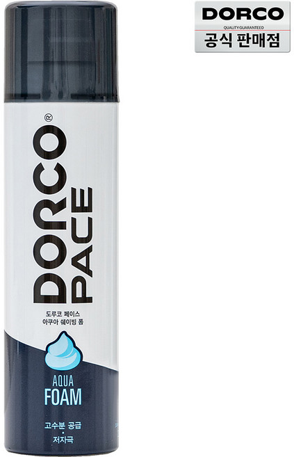 PACE 아쿠아 쉐이빙 폼, 250ml, 1개
