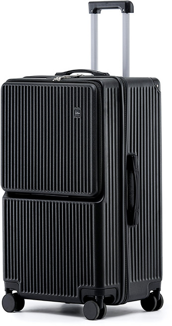 YINUO [3년무상AS] 프론트 클로저 대용량 캐리어 USB 충전포트 핸드폰 거치대 멀티 패션 캐리어 노트북 수납이 가능한 비즈니스 캐리어