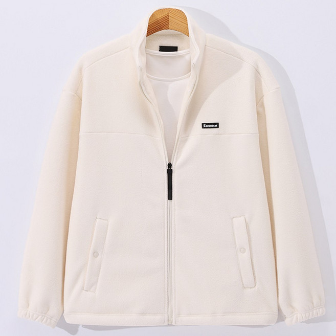 후앙스 데일리 소프트 하이넥 후리스 집업 자켓 SPJP-6386