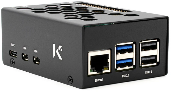 KKSB 라즈베리파이5 알루미늄 벌집 케이스