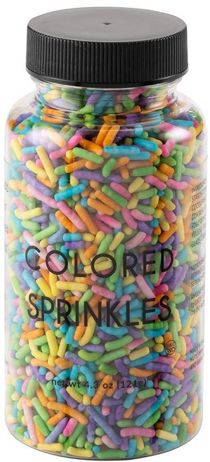 스프링 블렌드/컬러 스프링클 - 제과 악센트 계란 프리 견과류 프리 글루텐 프리 코셔 스프링클 메들리 믹스 베이킹 장식 쿠키 컵케이크 케이크 토핑 지미, 스프링 블렌드/컬러 스프링클 - 제과 악센트, 계란 프, 124g, 1