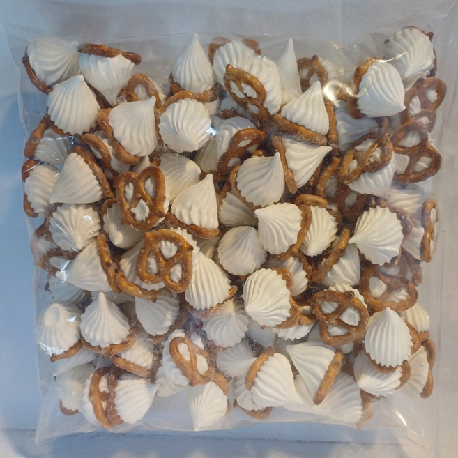 하루쿠키제작소 프레첼 수제머랭쿠키 소분용 소포장 대용량 어린이선물, 470g, 1개