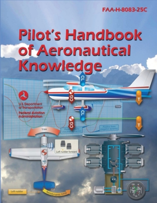 (영문도서) Pilot's Handbook of Aeronautical Knowledge FAA-H-8083-25C Paperback, Not Avail, English, 9781998109524