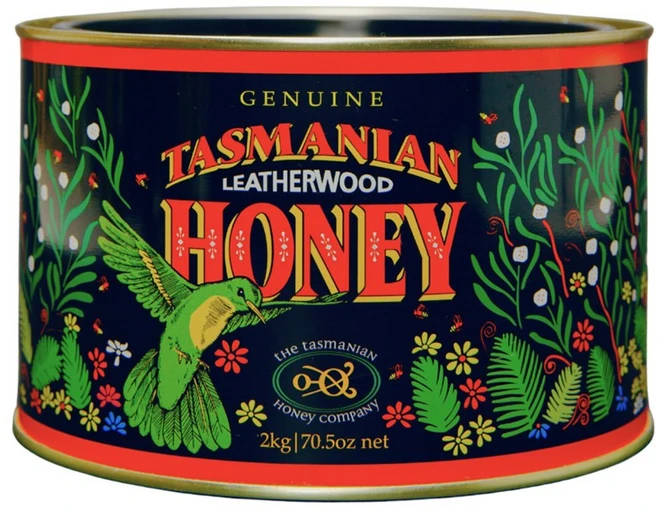 타스매니안 호주 레더우드 허니 야생꿀 캔 2kg, 1개 - 쿠팡