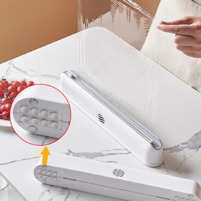 신형 자석 흡착식 위생 랩 커터기