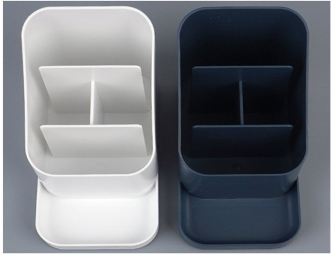 룰루랄라 국산 데스크탑 홀더 책상정리수납장, 화이트