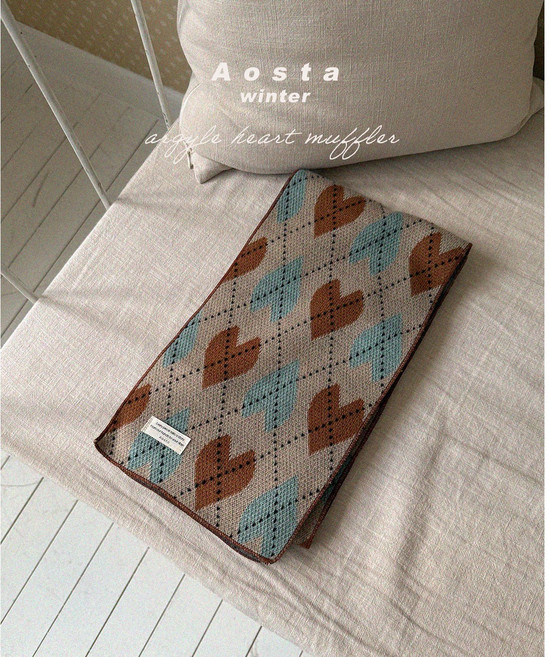 [당일출고] 아오스타 네네 목도리 / 겨울 따뜻한 유아 아기 머플러 넥워머