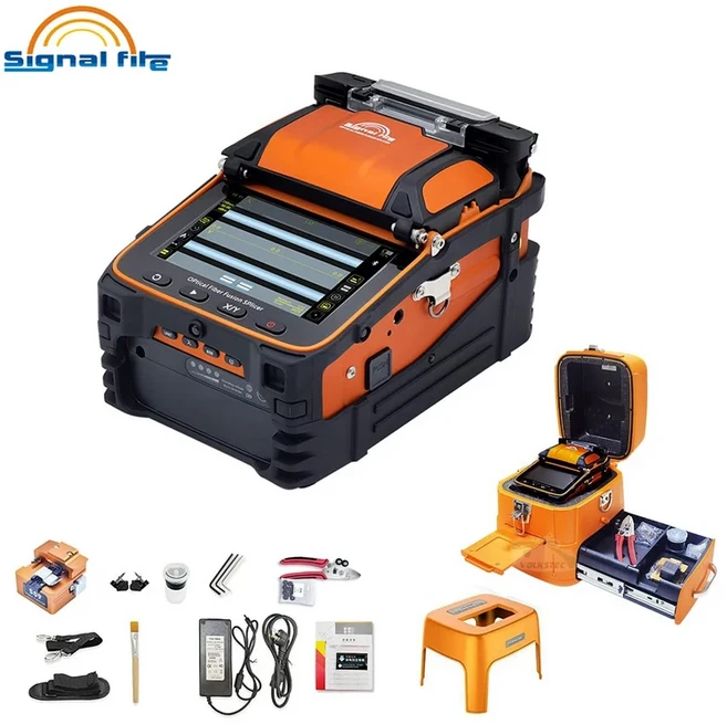 AI-9 시그널파이어 퓨전 접속기 6모터 5초 VFL 광파워미터 도구 세트 CE 무료, 01 빠른, 01 AI-9 Orange