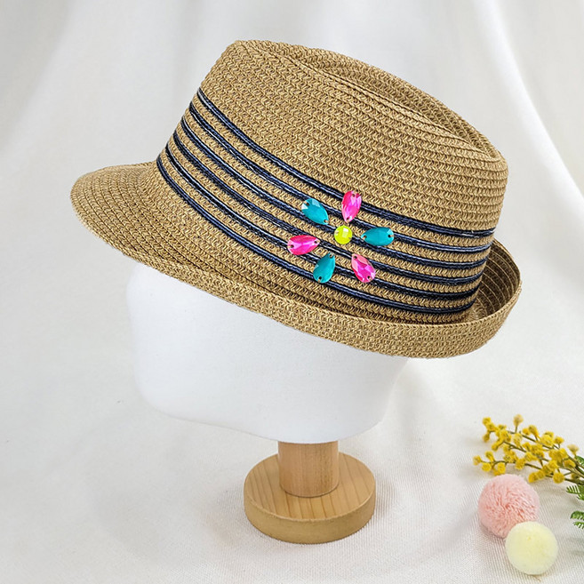 [제이제이나인] 비치 페도라모자 SH63