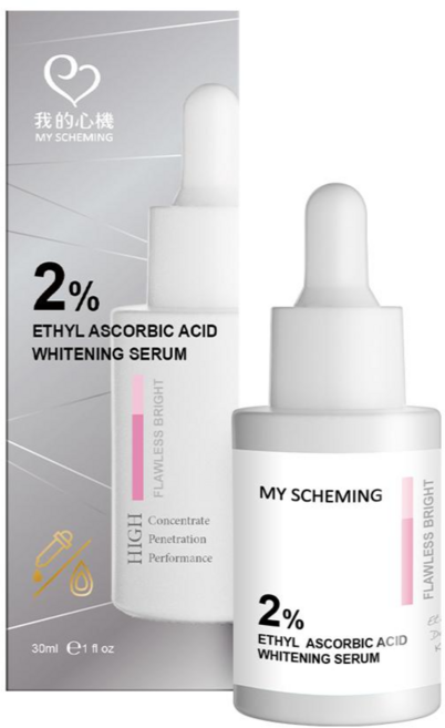 我的心機 2%乙基維C驅黑亮白精華30ml, 30ml, 1件