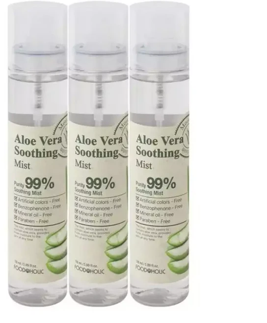 푸드어홀릭 알로에베라 수딩미스트 118ml 3개