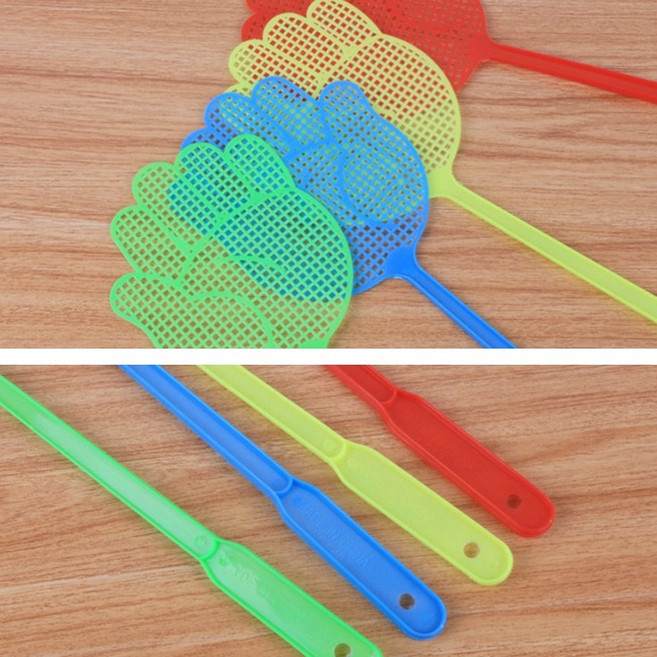 농사템 손바닥 파리채 모기채 모기잡기 벌레잡기 3p, 색상랜덤 3p 1세트