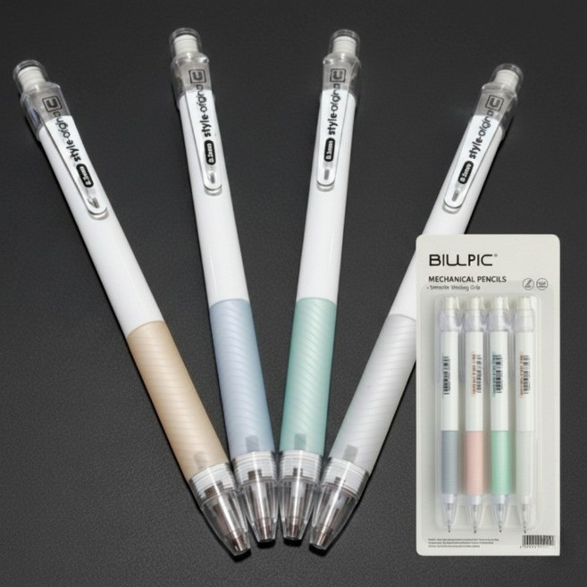 빌픽 부드럽게 써지는 AIB 파스텔 샤프 4종, 0.5mm