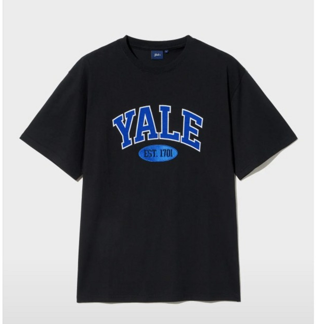 예일 남녀공용 여름 반팔 티셔츠 반팔티