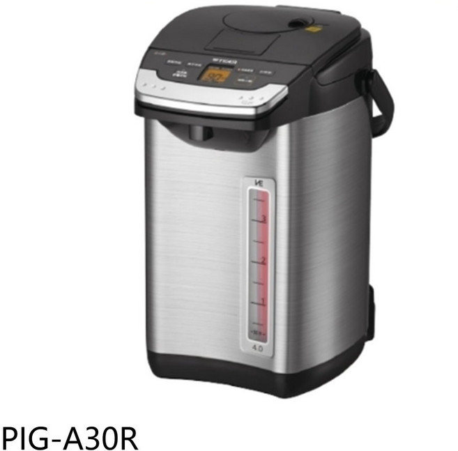 TIGER虎牌 PIG-A30R 電熱水瓶 多段控溫保溫瓶, 圖片色, 1個, 3000ml