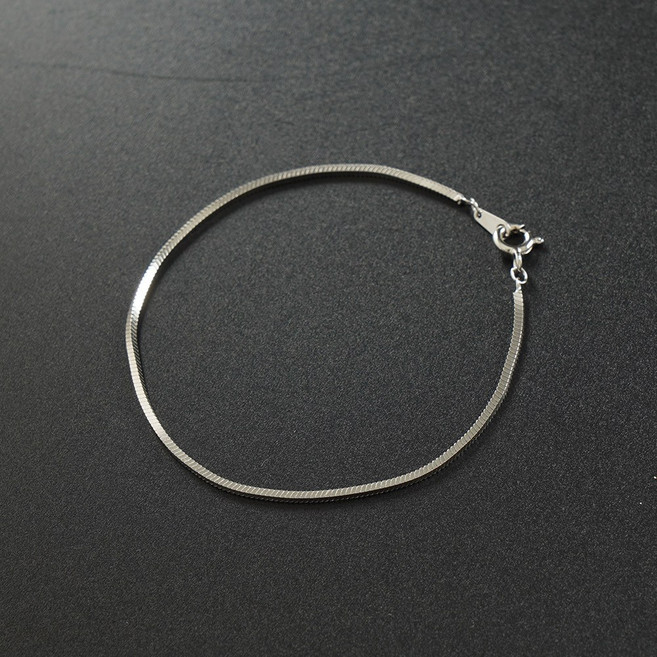 미니포커스 남녀 실버925 얇은 레이어드 팔찌 20