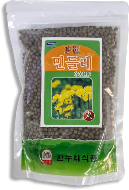 금산한누리식품 민들레환 (지퍼팩), 600g, 5개