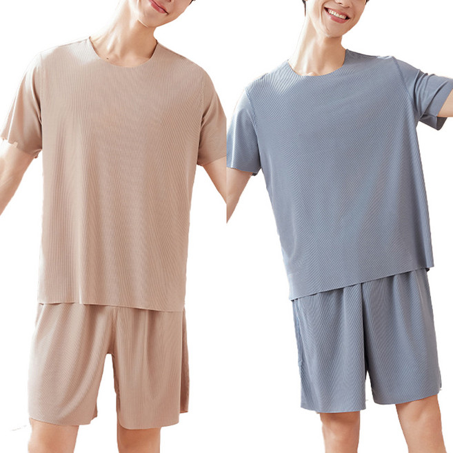 아모르주 1+1 잠옷 상하의 2벌 세트 냉감 홈웨어