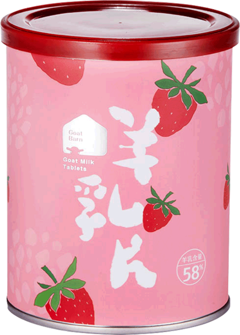 羊舍 58%羊乳片, 104g, 1個