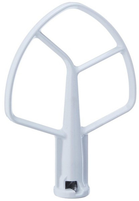 K5AB K5SS 주방 믹서 보조 코팅 플랫 비터 (5QT 스테인리스 스틸 볼 (모델 KSM50 호환)