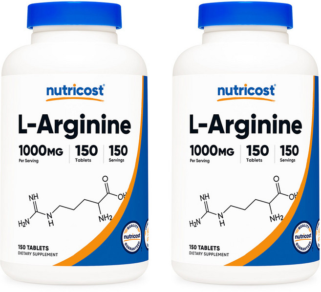 뉴트리코스트 L-아르기닌 1000mg 타블렛, 150정, 2개