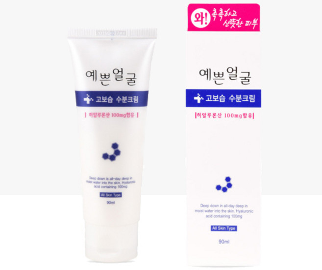 예쁜얼굴 수분크림, 90ml, 12개