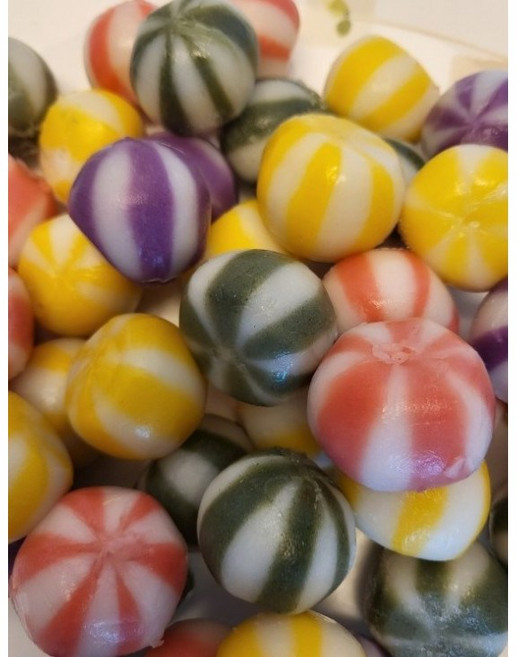 키친고메 알사탕같은 굳지않는오색앙금구슬떡 아침식사대용 생일잔치, 3개, 1kg