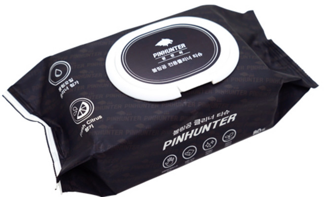 핀헌터 클리너티슈 대용량 80매입, 1개