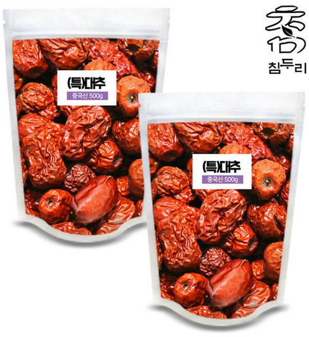 참두리 특대추 건대추 1kg(500g x 2) (중국산), 1개, 1kg