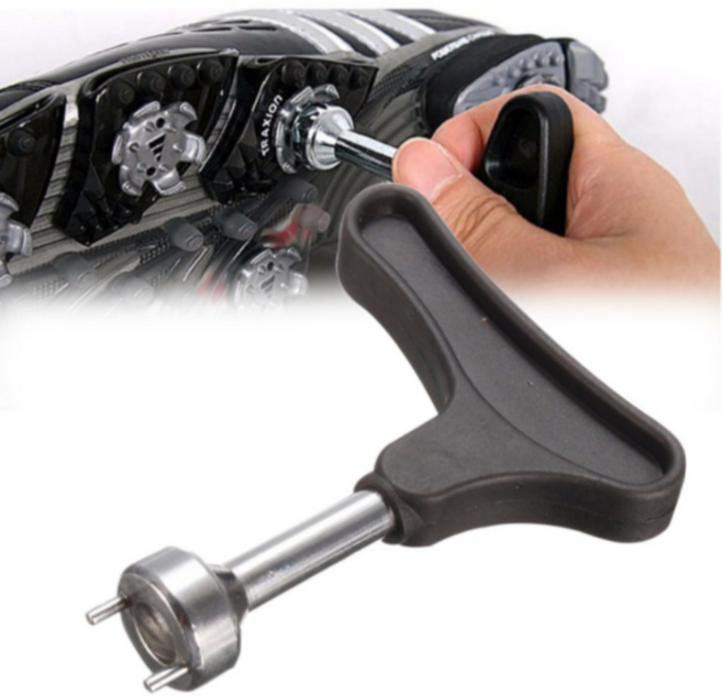 나이키 아디다스 골프화 교체용 스파이크 징 렌치 (징 미포함), 렌치(징 미포함), 1개