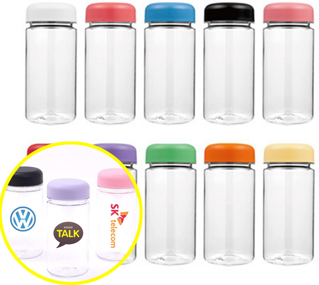 국산 무지 투명보틀 트라이탄 아이스 물통 물병 주문제작 인쇄 포장 디자인 무료, 500ml아이스_ 엘로우