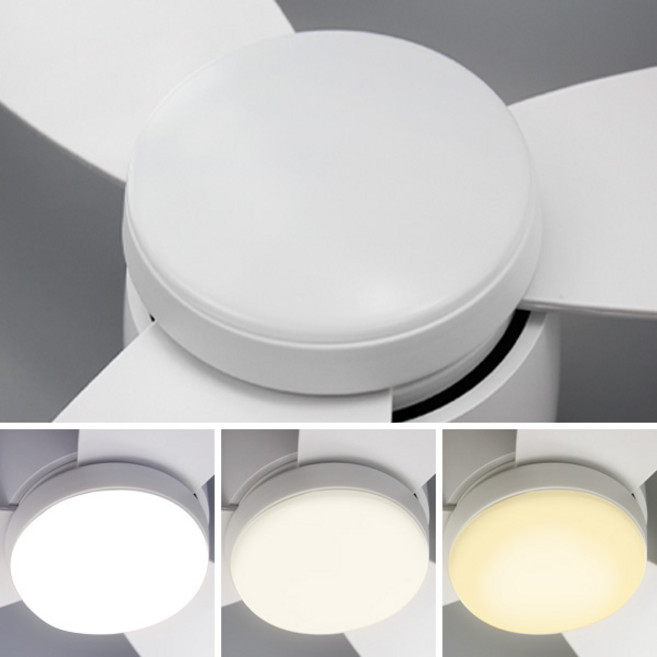 V2에어룩스 실링팬에 장착하는 LED 조명, 화이트, 화이트(에어룩스V2전용)