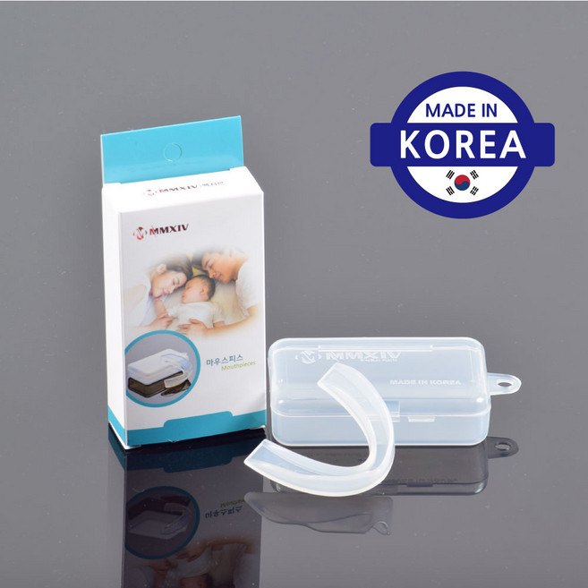 국내생산 수면용 기억형상 나이트가드 자가성형 마우스피스 2개입, 01. 마우스피스 2개입