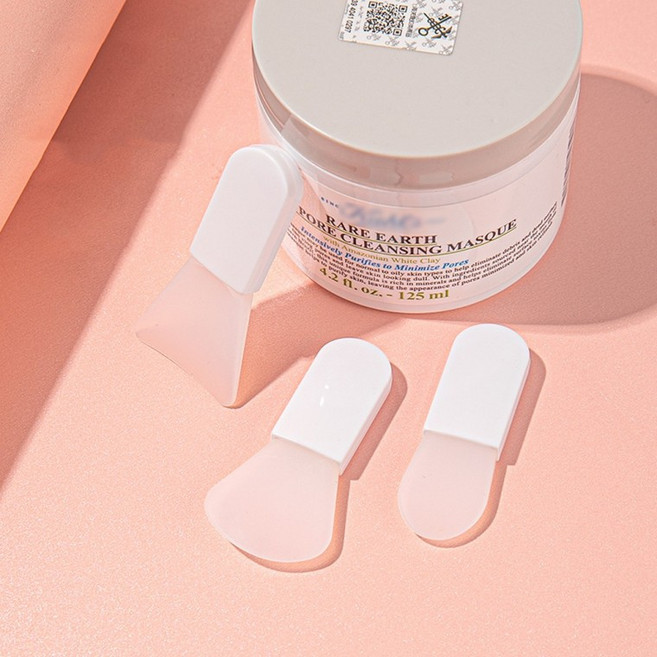 실리콘 팩 브러쉬 미니 팩붓 2종 간편세척, 보관용 케이스, 1개