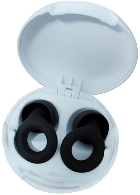 loop 콰이어트 슬립 2세대 귀마개 잉크 블랙, 1개, 1쌍