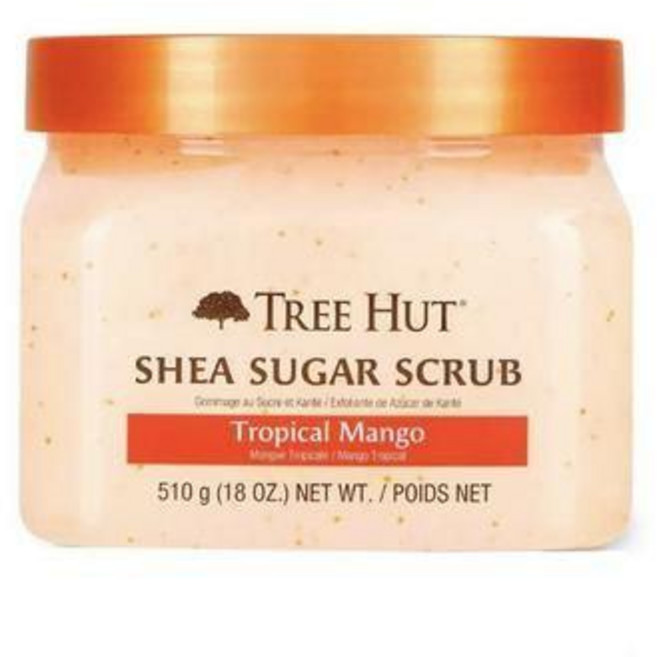 트리헛 시어 슈가 바디 스크럽, Tropical Mango, 1개, 510g