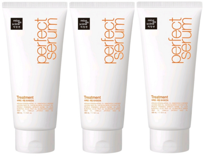 미쟝센 퍼펙트 세럼 트리트먼트 330ml x 3개