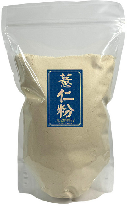 川元參藥行 純薏仁粉 400g 養顏美容 沖泡便捷 口感細緻滑順, 1個, 1個裝
