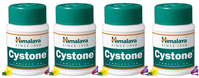 Himalaya Cystone Tablet, 4세트, 60정 - 쿠팡