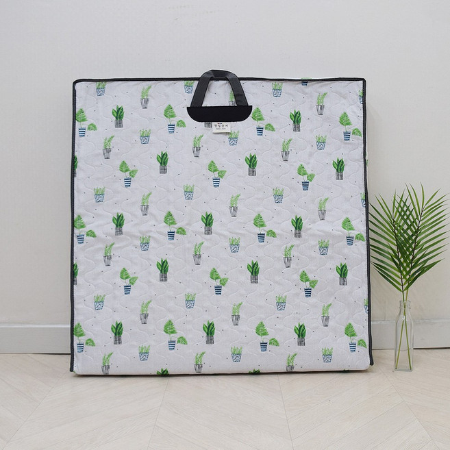 남원 향림공예 교자상 커버 초록정원 800 x 800 누빔 밥상 상커버