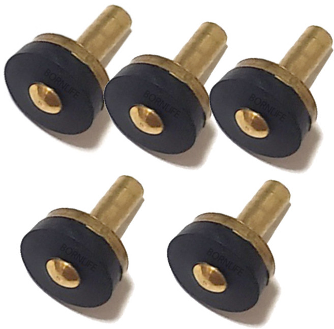 본라이프 수도디스크패킹 15A 수도꼭지교체 고무패킹 수도꼭지 부속 누수방지 고무패킹 신주패킹 황동 신주디스크패킹, 5개