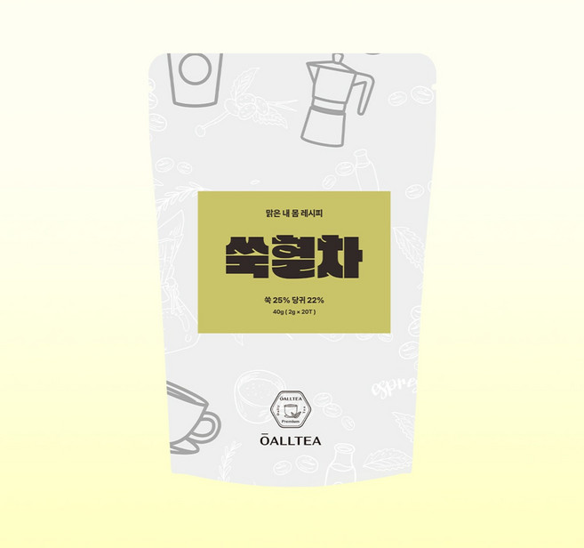 뉴올티 쑥차 당귀 계피 생강 쑥혈차, 1개, 20개입, 1.5g