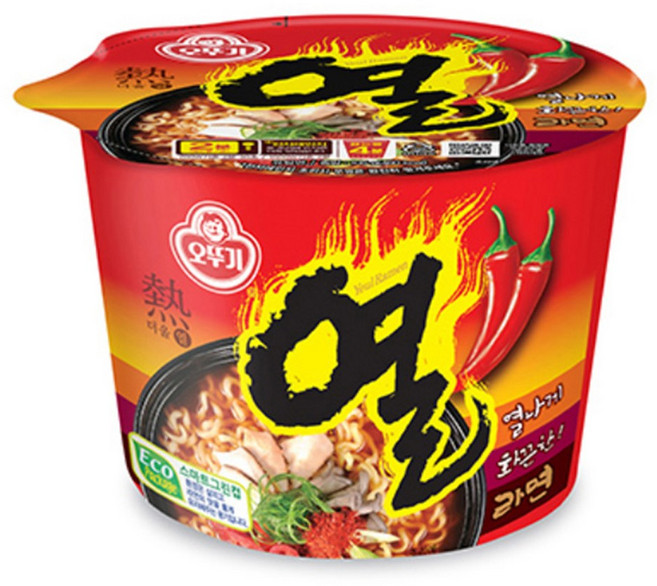 오뚜기 열라면 120gx20봉지(반박스)+사은품, 20개